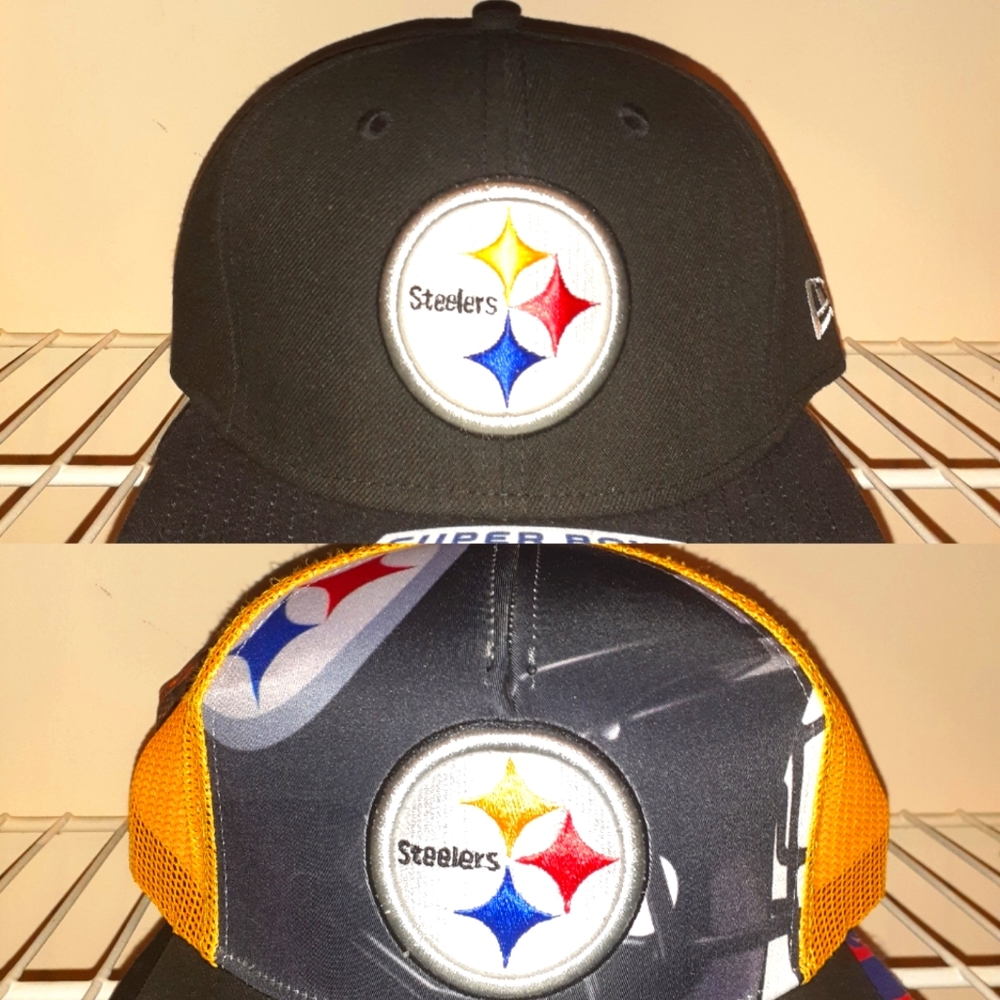 Father/Son Duo Pittsburgh Steelers Snapback Hats